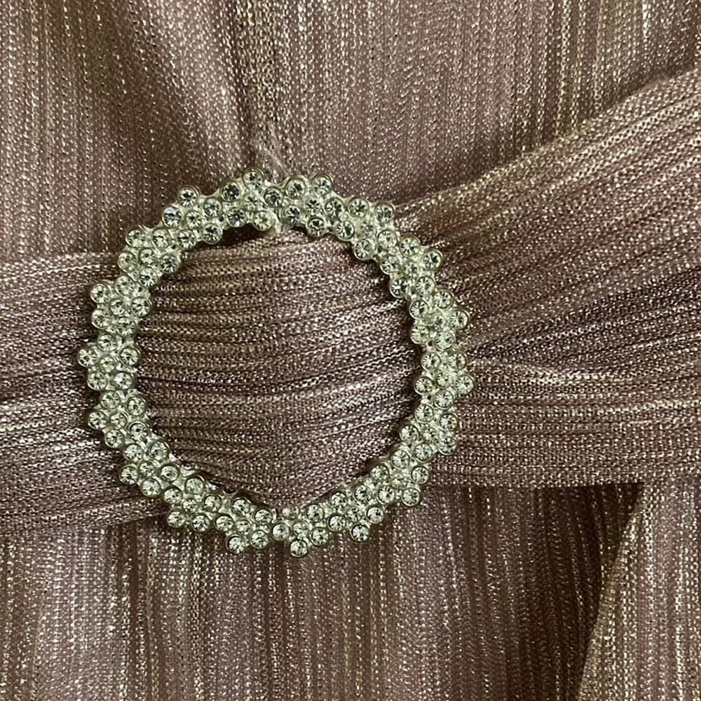 Forever 21 Tiered Babydoll Metallic Dress - Picture 3 of 13